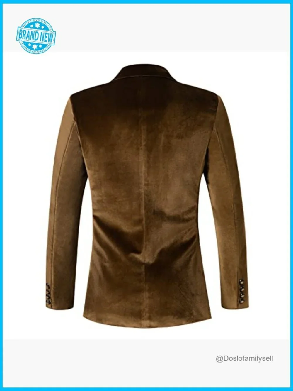 Velvet Blazer Sport Coat Slim Fit Classic Elegant Prom Wedding Party Dinner